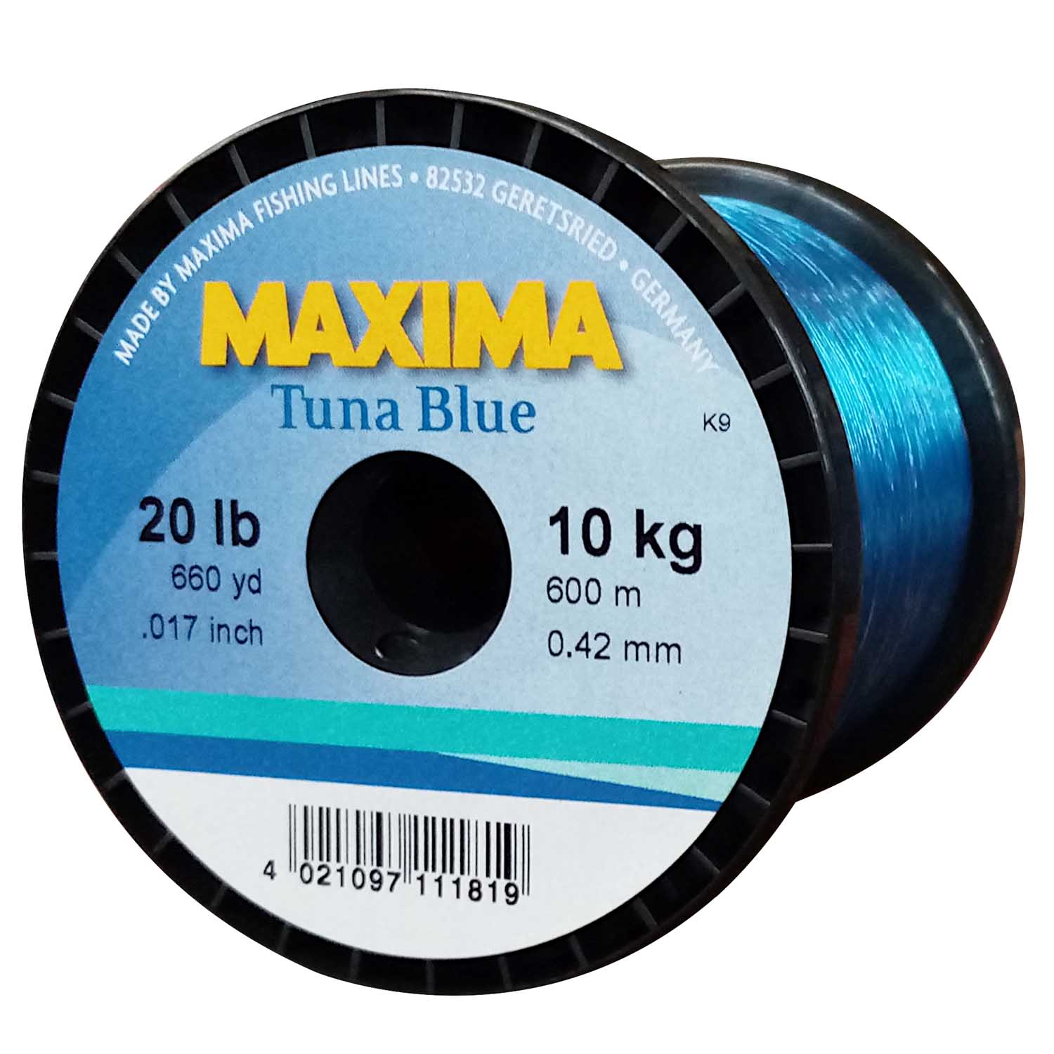 Maxima Nylon Fishing Line, 16KG/30LB 0.55MM, Colour Ultra Green, 600m Spool  - Showspace