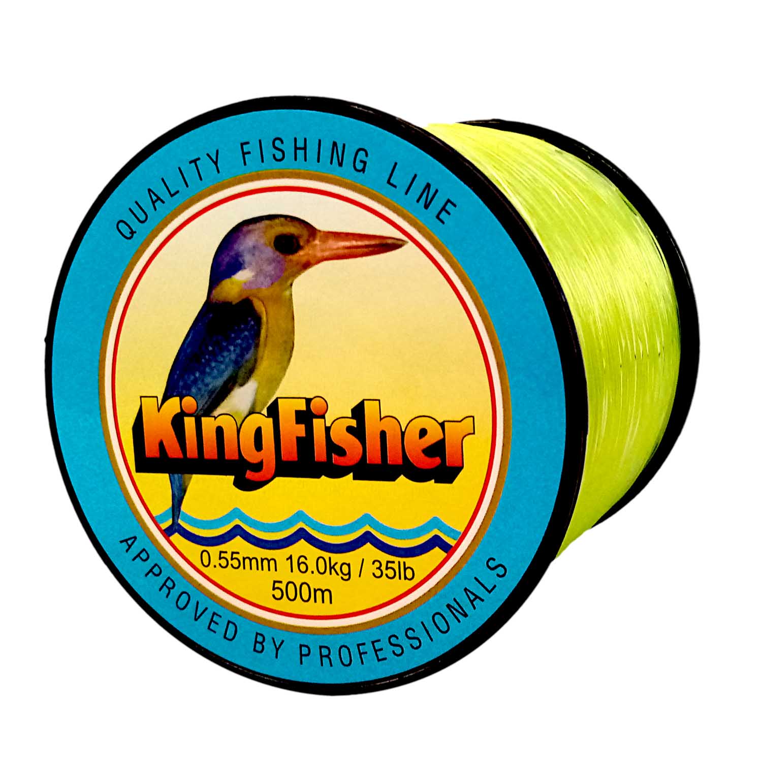 Triple Fish IGFA Nylon Fishing Line 15KG 0.55MM, Colour Yellow