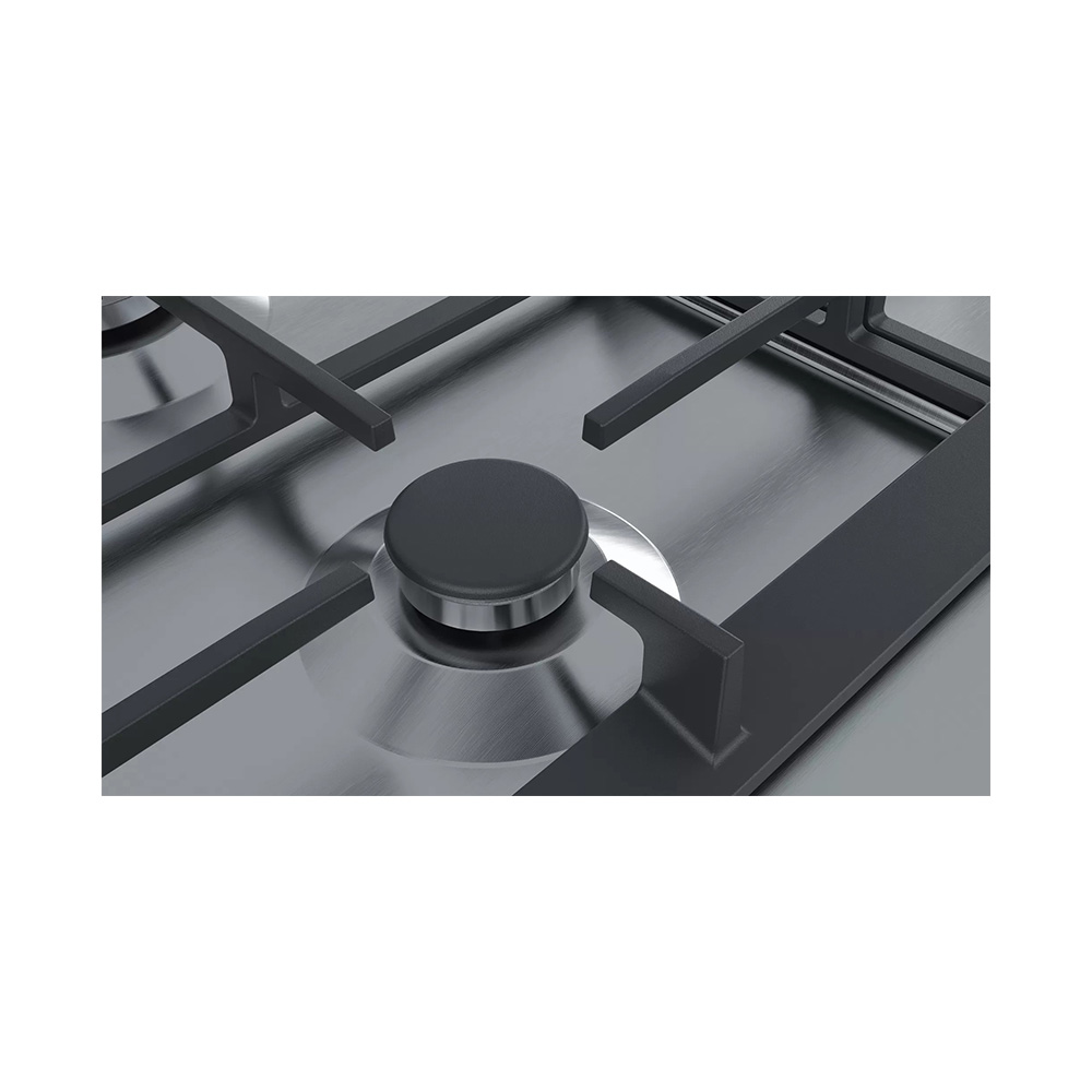 Siemens 90cm Gas Hob With Wok Burner, Stepflame Technology Iq500