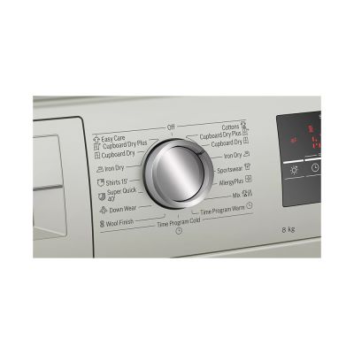 Bosch Serie 4 Condenser Tumble Dryer Silver Inox - Image 3