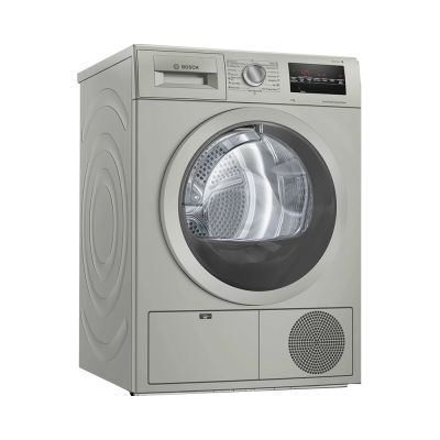 Bosch Serie 4 Condenser Tumble Dryer Silver Inox - Image 1