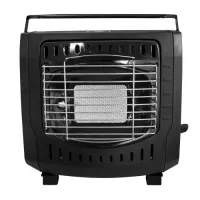 Alva Black Outdoor Freestanding Butane Heater