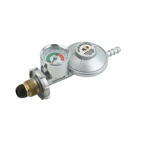 Alva Bull Nose Regulator With Pressure Gauge