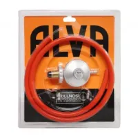 Alva Bullnose Hose & Regulator Blister Pack