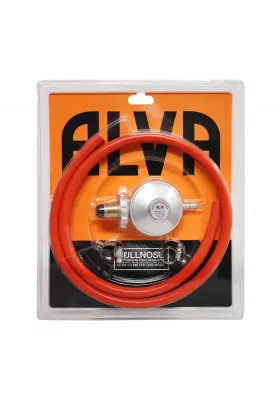 Alva Bullnose Hose & Regulator Blister Pack