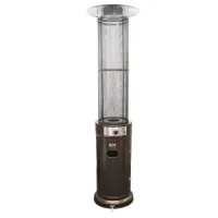 Alva Circular Tall Glass Tube Patio Heater