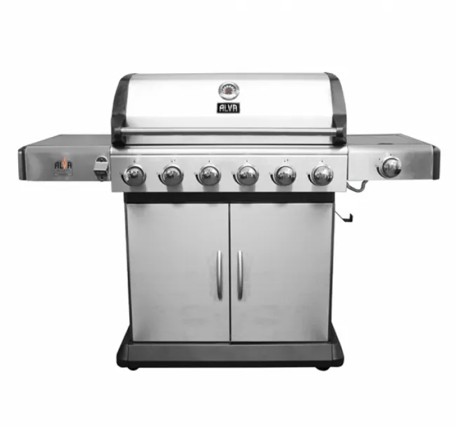 Alva Patagonia 6 Burner Gas Stainless Steel Braai