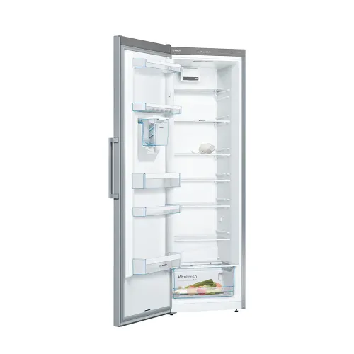 Bosch Serie 4 Fridge – 346 Litre Single Door Full Fridge Water Dispenser Doors Inox Easy Clean