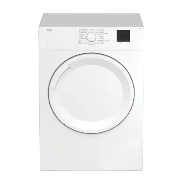 Defy 8Kg Air Vented Dryer White