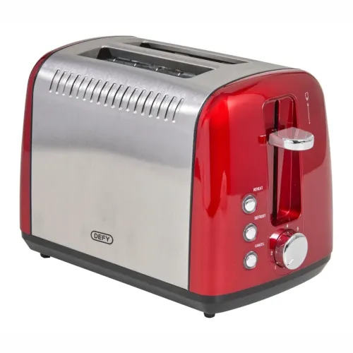 Defy Metallic Red 2 Slice Toaster