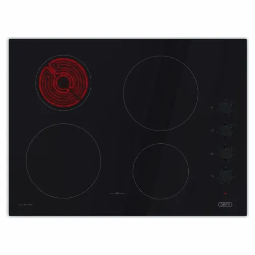 Defy Slimline Vitroceramic Hob with Control Switches