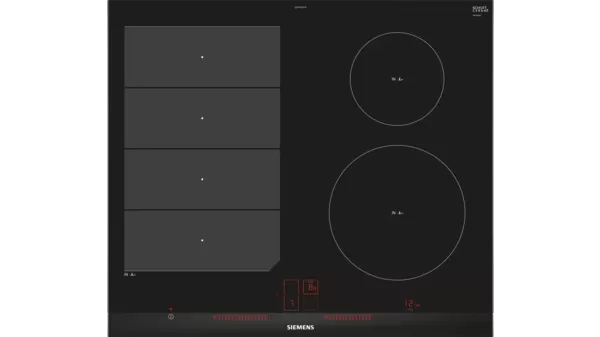 Siemens 60Cm Induction Ceramic Hob Facetted Design – Iq700