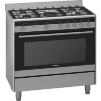 Siemens  90 Cm Freestanding Gas / Electric Cooker, 5 Burner, Double Fan – Iq500