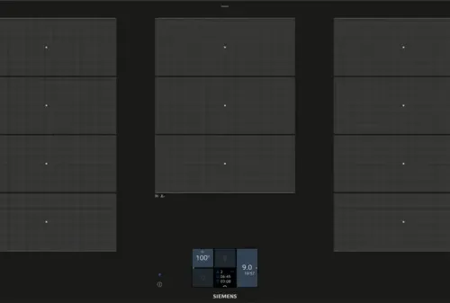 Siemens  90cm Flex Induction Ceramic Hob, Full Touch Tft Display – Iq700