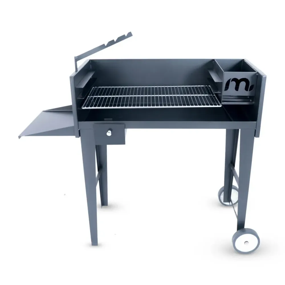 1000 Deluxe Patio Freestanding Charcoal Braai – Mild Steel