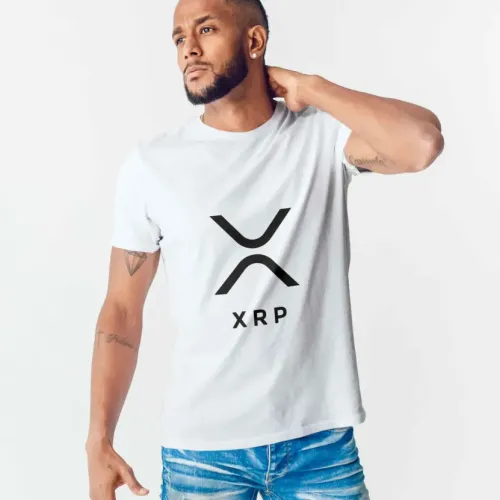 Xrp Black T-Shirt Pocket Logo