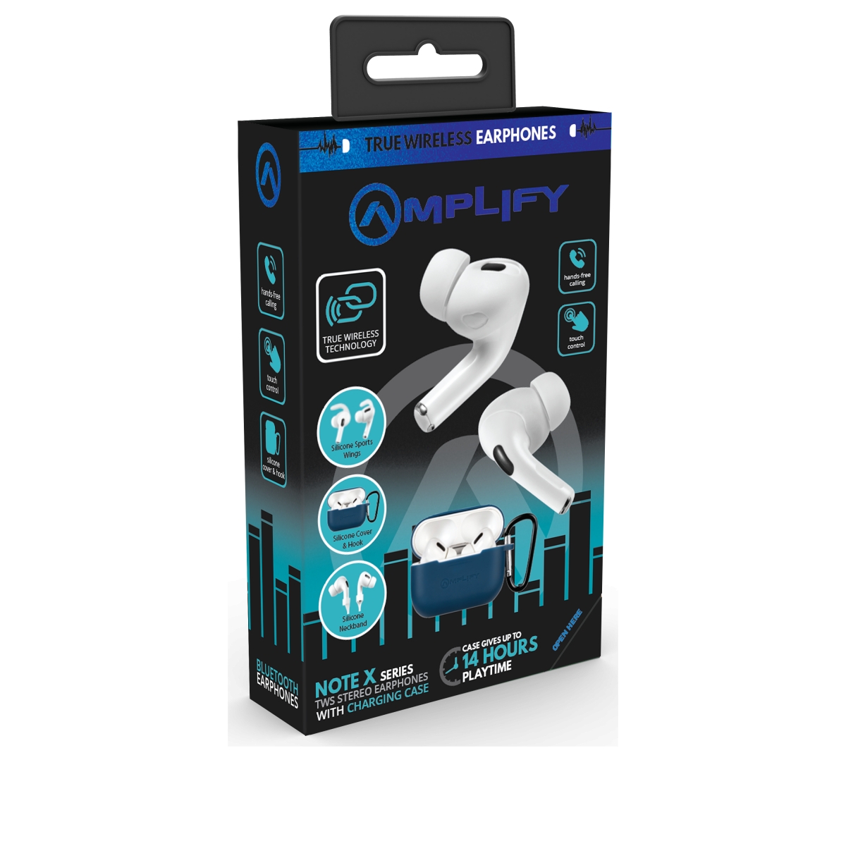 Amplify Wireless Earphones - Note X Series - Showspace