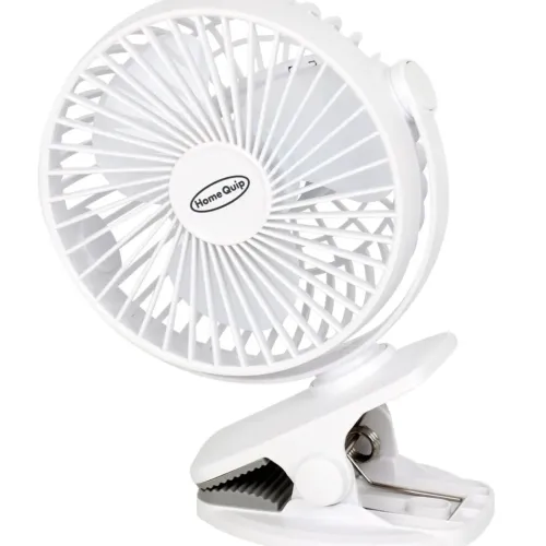 Usb Rechargeable Clip On Fan  – 3 Speed