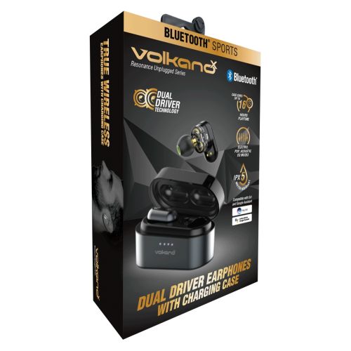 VolkanoX Wireless Earphones - Resonance Unplugged Series Dual Drive - Image 3