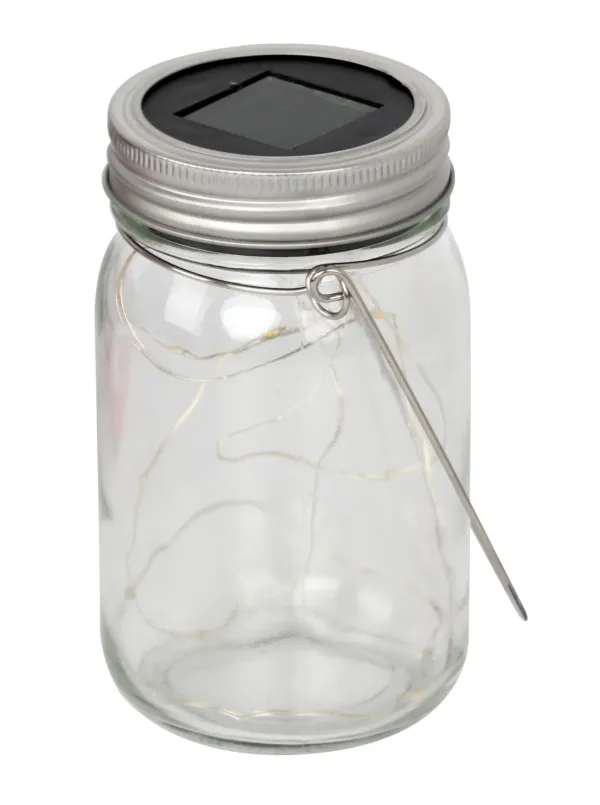 Home Quip Glass Solar Lantern