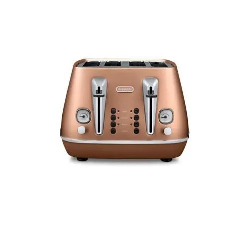 De'Longhi Distinta 4 Slice Toaster - Style Copper - Image 1