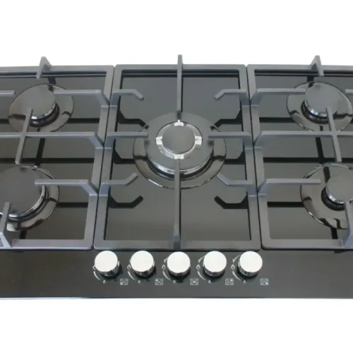 Alva 90cm 5-BURNER GAS HOB – GLASS TOP