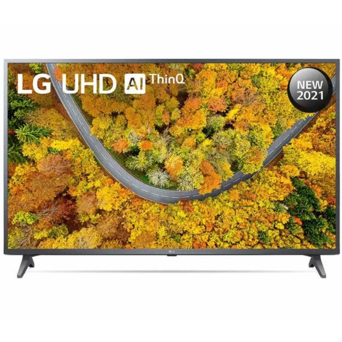 LG 165cm (65”) UP7500 4K UHD Smart AI ThinQ TV – 65UP7500PVG