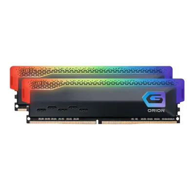 Geil Orion RGB 16GB KIT(2X8GB) 3600MHz DDR4 Desktop Gaming Memory-Gray - Image 1