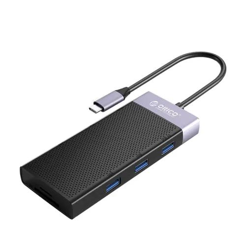 ORICO 10 Port USB-C|PD HUB2XUSB|HDMI|VGA|TF - Image 1