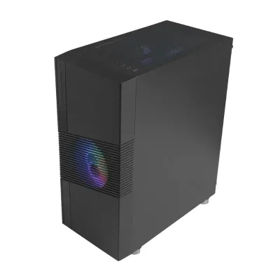 Raidmax H704 ATX | Micro-ATX | Mini-ITX ARGB Sync Mid-Tower Gaming Chassis - Black - Image 6