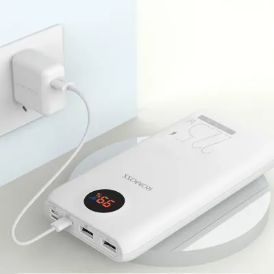 Romoss 20000mah 22.5w Power bank WHT - Image 3