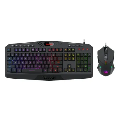 REDRAGON 2IN1 (K503A-RGB|M601) Gaming Combo 1 - Black - Image 1