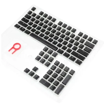 REDRAGON 104 SCARAB Mechanical Key Caps - Black - Image 1