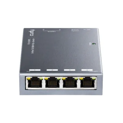 Cudy 6-Port Ethernet Plus 4-Port Gigabit PoE Unmanaged Switch - Image 1