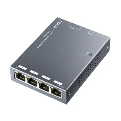 Cudy 6-Port Ethernet Plus 4-Port Gigabit PoE Unmanaged Switch - Image 3