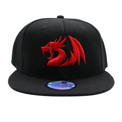 REDRAGON ORIGINAL SNAPBACK CAP - BLACK - Image 1