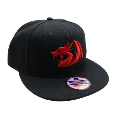 REDRAGON ORIGINAL SNAPBACK CAP - BLACK - Image 3