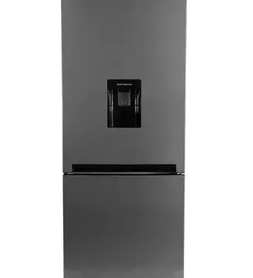 Defy DAC645 348L Satin Metallic Eco Combi Fridge Freezer - Image 1